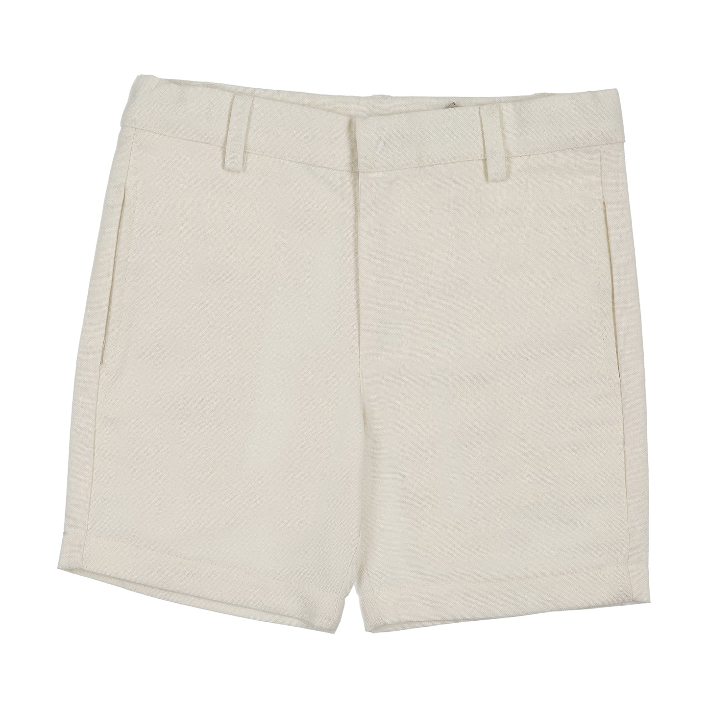 SWEET THREADS OFF WHITE TEXTURED SHORTS