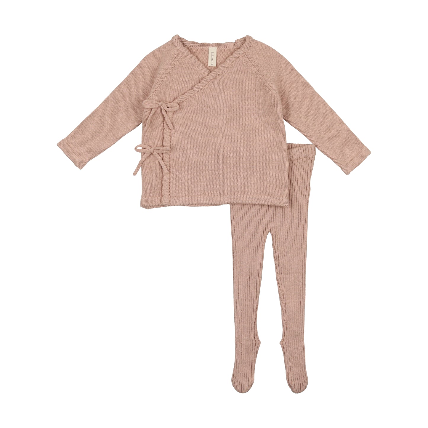 LILETTE ROSE KNIT WRAP SET