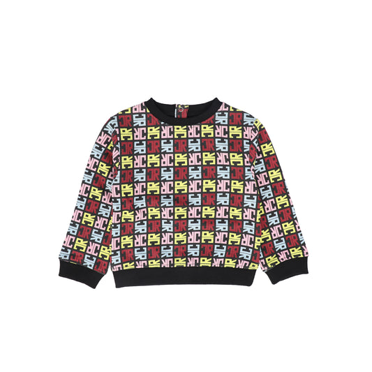 JOHN RICHMOND MULTI COLOR CHECKED SWEATER