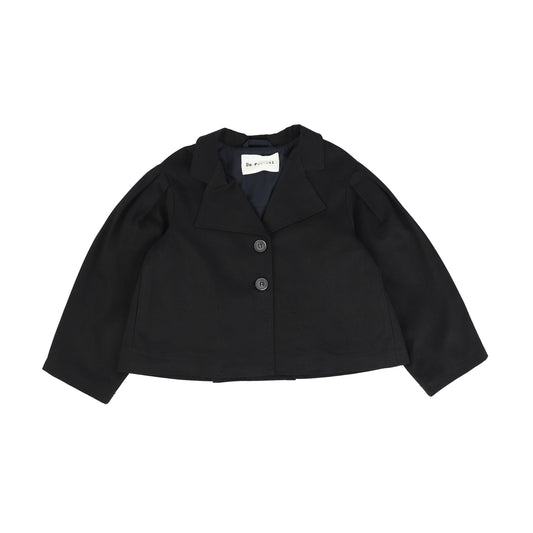 BE FOR ALL BLACK BUTTON JACKET [Final Sale]