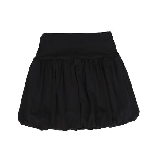 HELLO YELLOW BLACK BUBBLE SKIRT