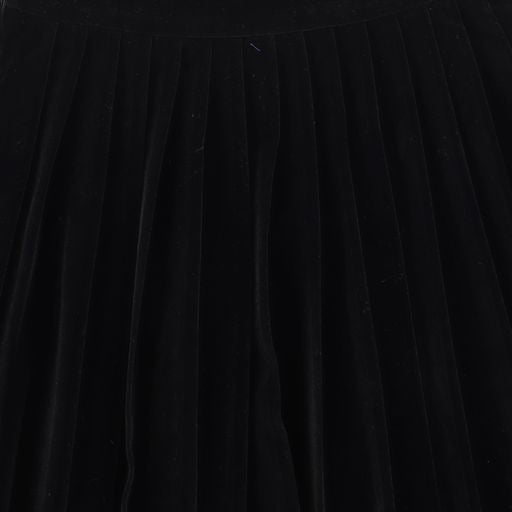 TUSTELLO BLACK WAISTED FLARE SKIRT