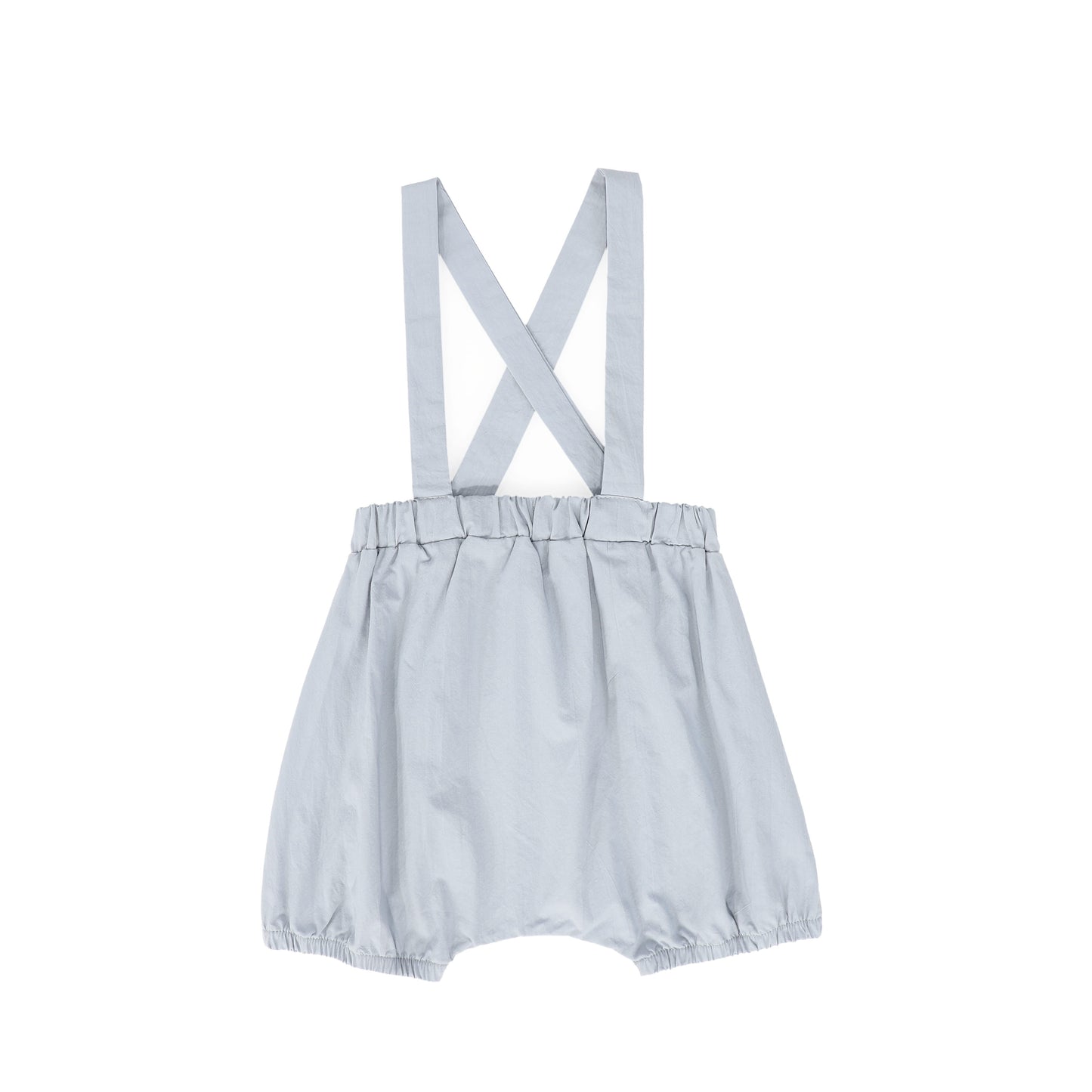 MINIMU LIGHT BLUE SUSPENDER BLOOMER SET