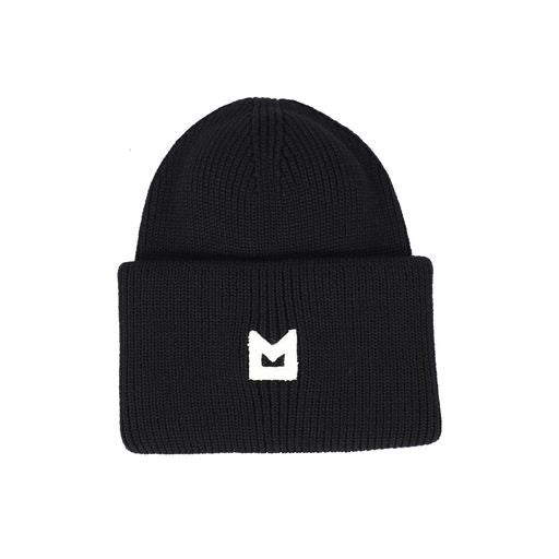 Monogram Beanie - Black