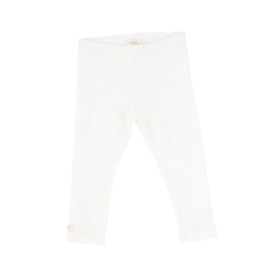LIL LEGS OFF WHITE LONG LEGGINGS