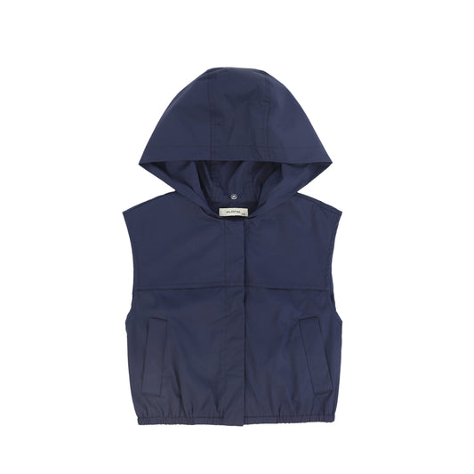 VALENTINA NAVY POCKET VEST