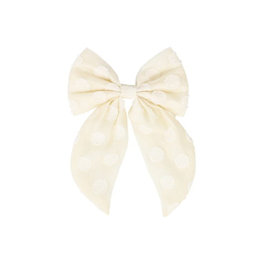 NORALEE DAISY ORGANZA OVERSIZED BOW [FINAL SALE]