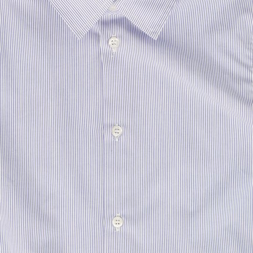 DAL LAGO NAVY STRIPED WOVEN SHIRT