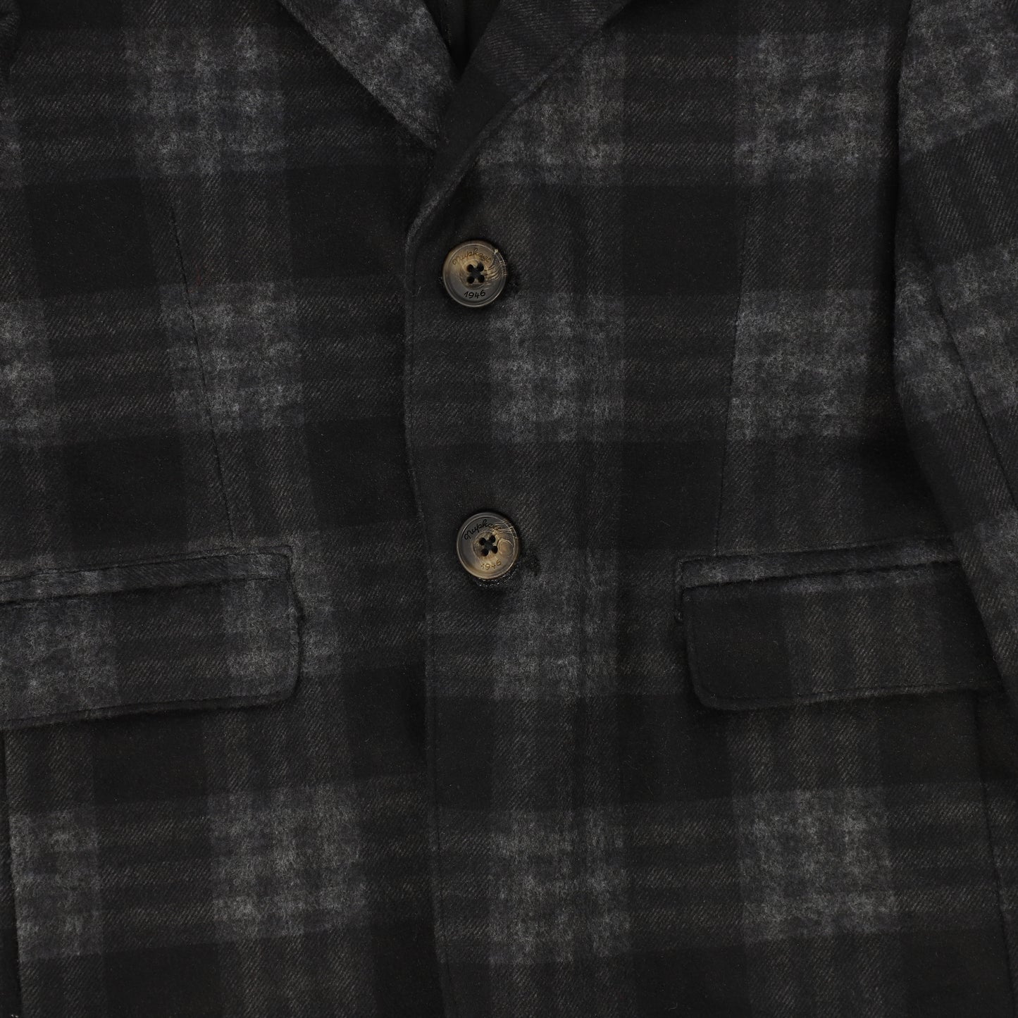 NUPKEET GREY CHECKERED BLAZER