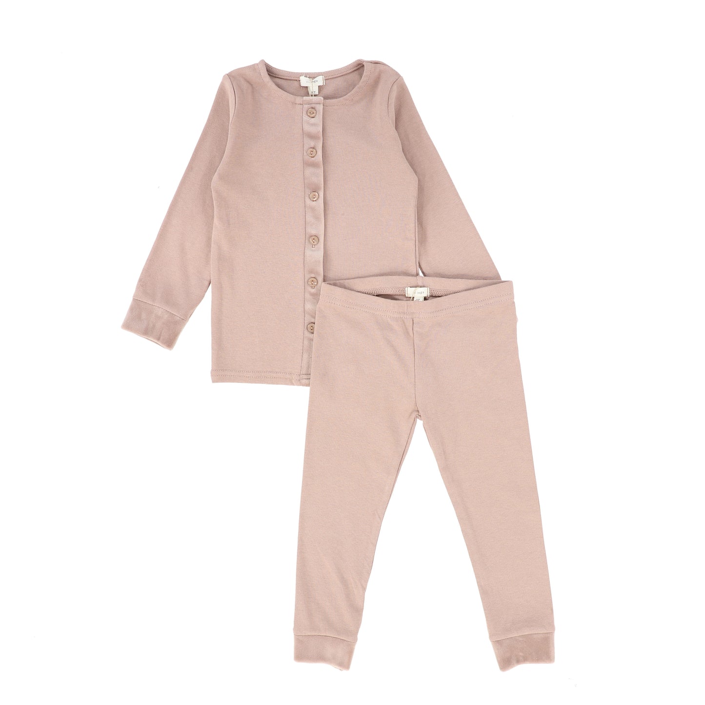 LIL LEGS MAUVE PJ SET