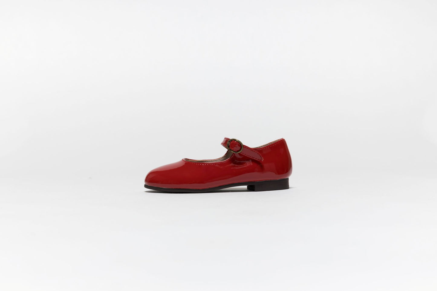 TANNERY & CO RED PATENT LEATHER MARY JANES