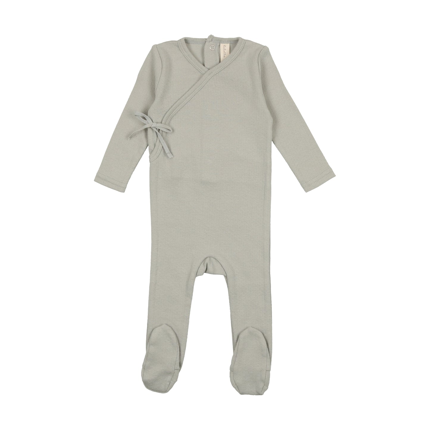 LILETTE SEA BLUE PINPOINT WRAPOVER FOOTIE