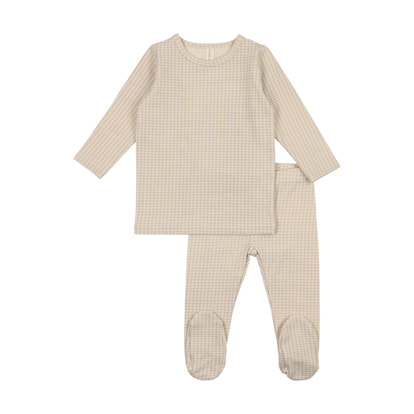 LILETTE MIST CHECK PRINTED SET