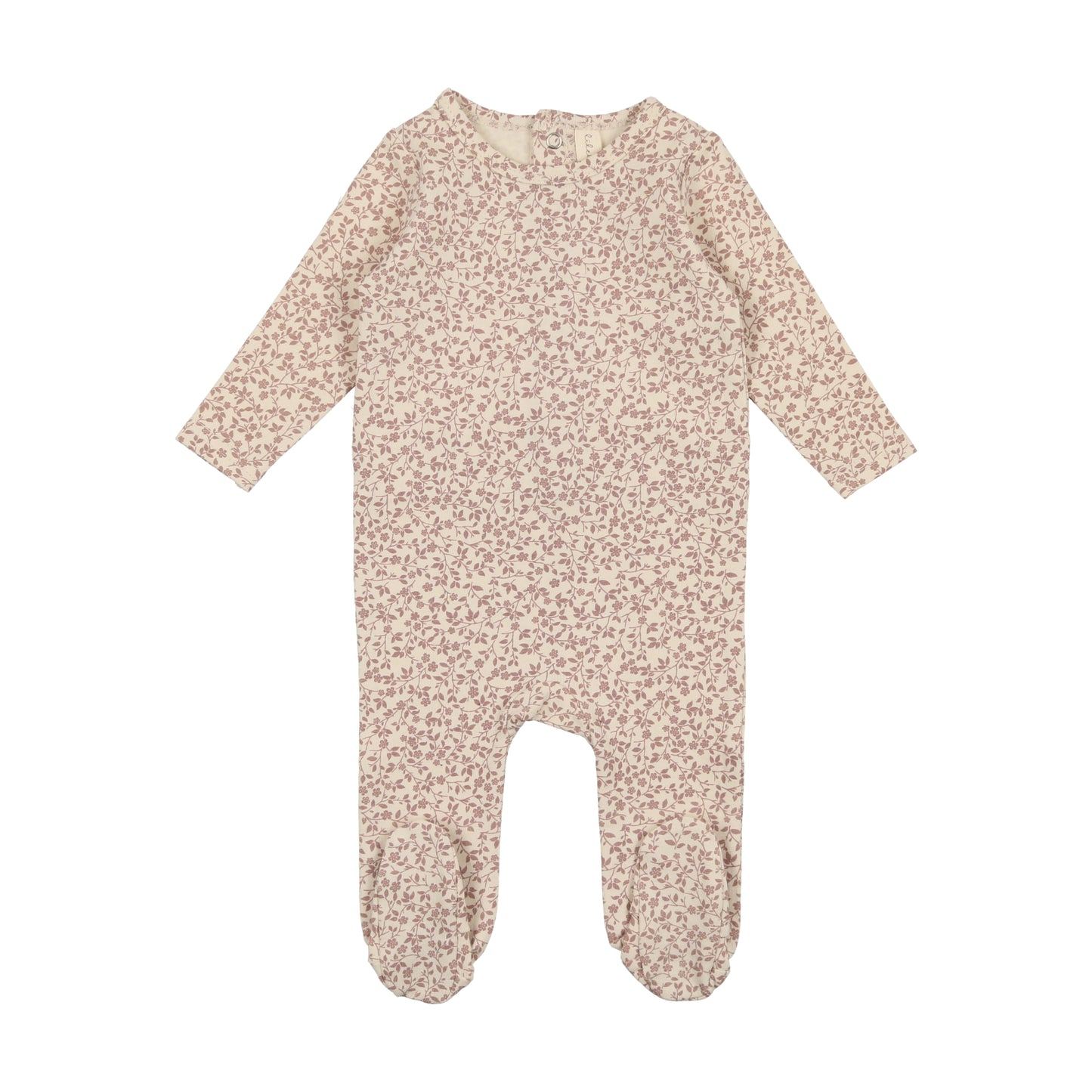 LILETTE MAUVE FLORAL PRINTED FOOTIE