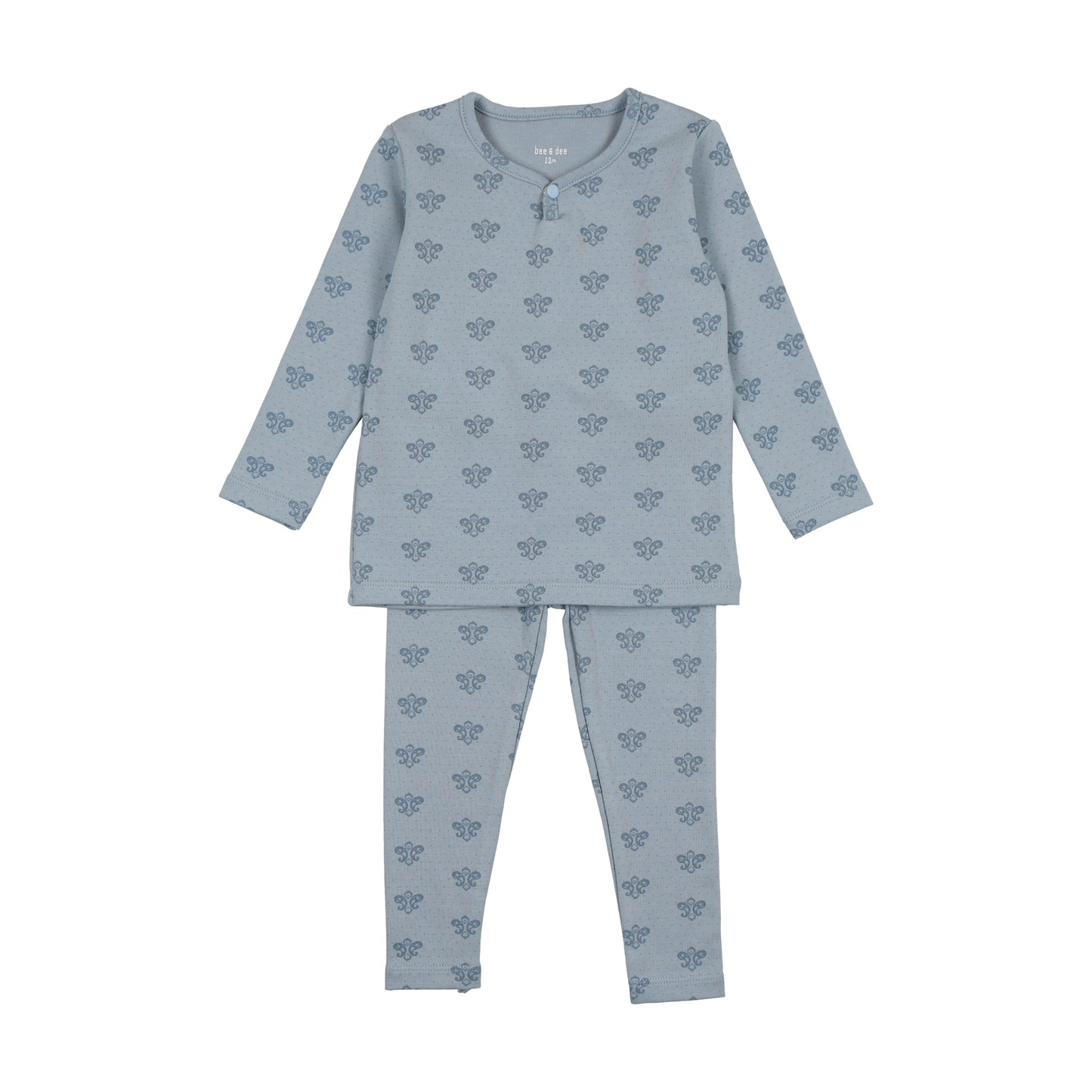 BEE & DEE BOYS DARK BASE PAISELEY PRINT LOUNGEWEAR