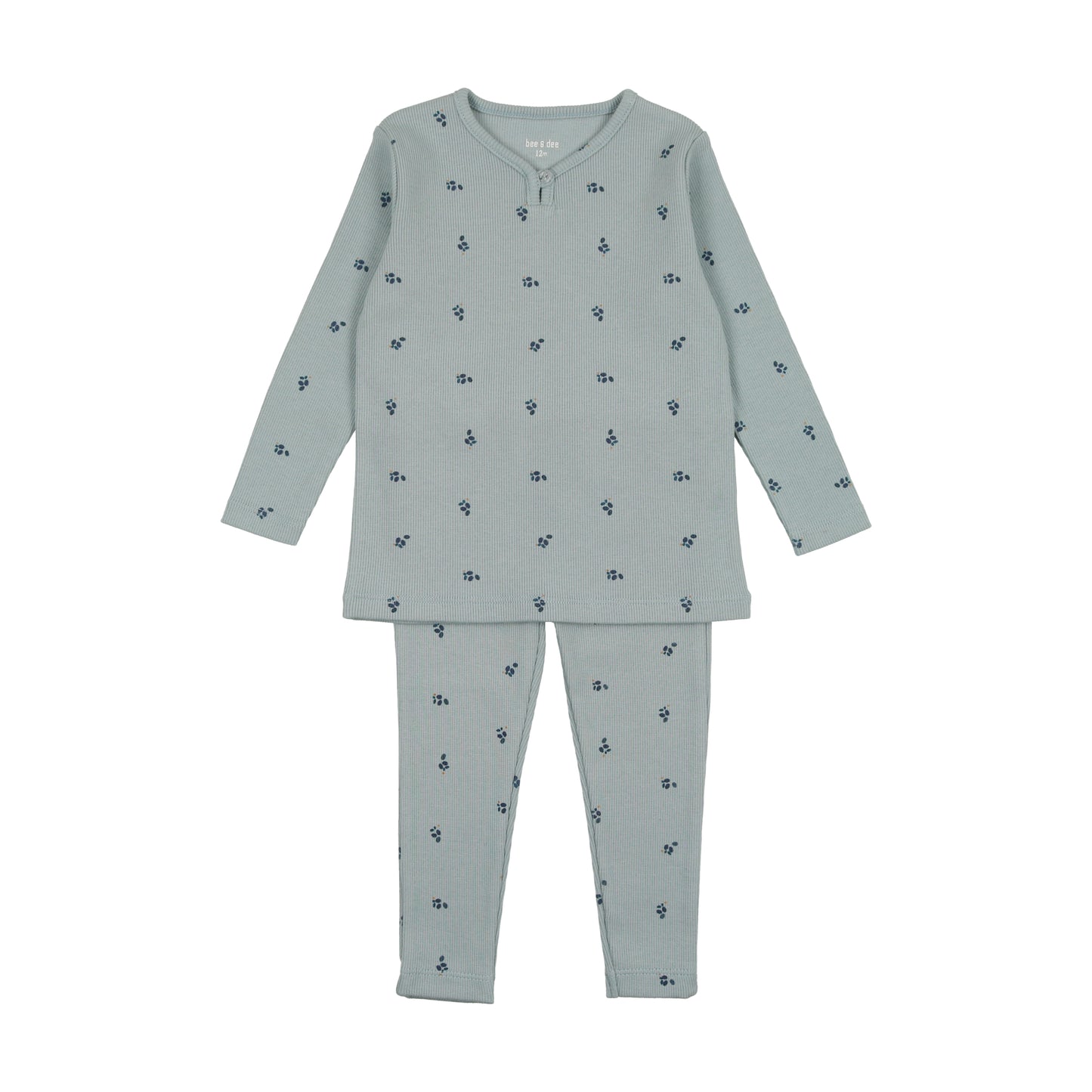 BEE & DEE BOYS DARK BASE PRINTED POINTELLE LOUNGEWEAR