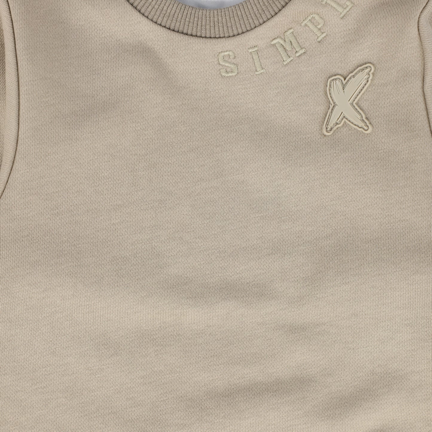 HEY KID STONE SIMPLE ONESIE