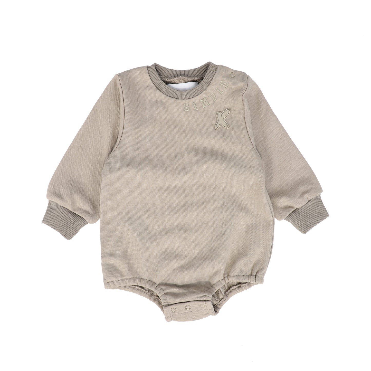HEY KID STONE SIMPLE ONESIE