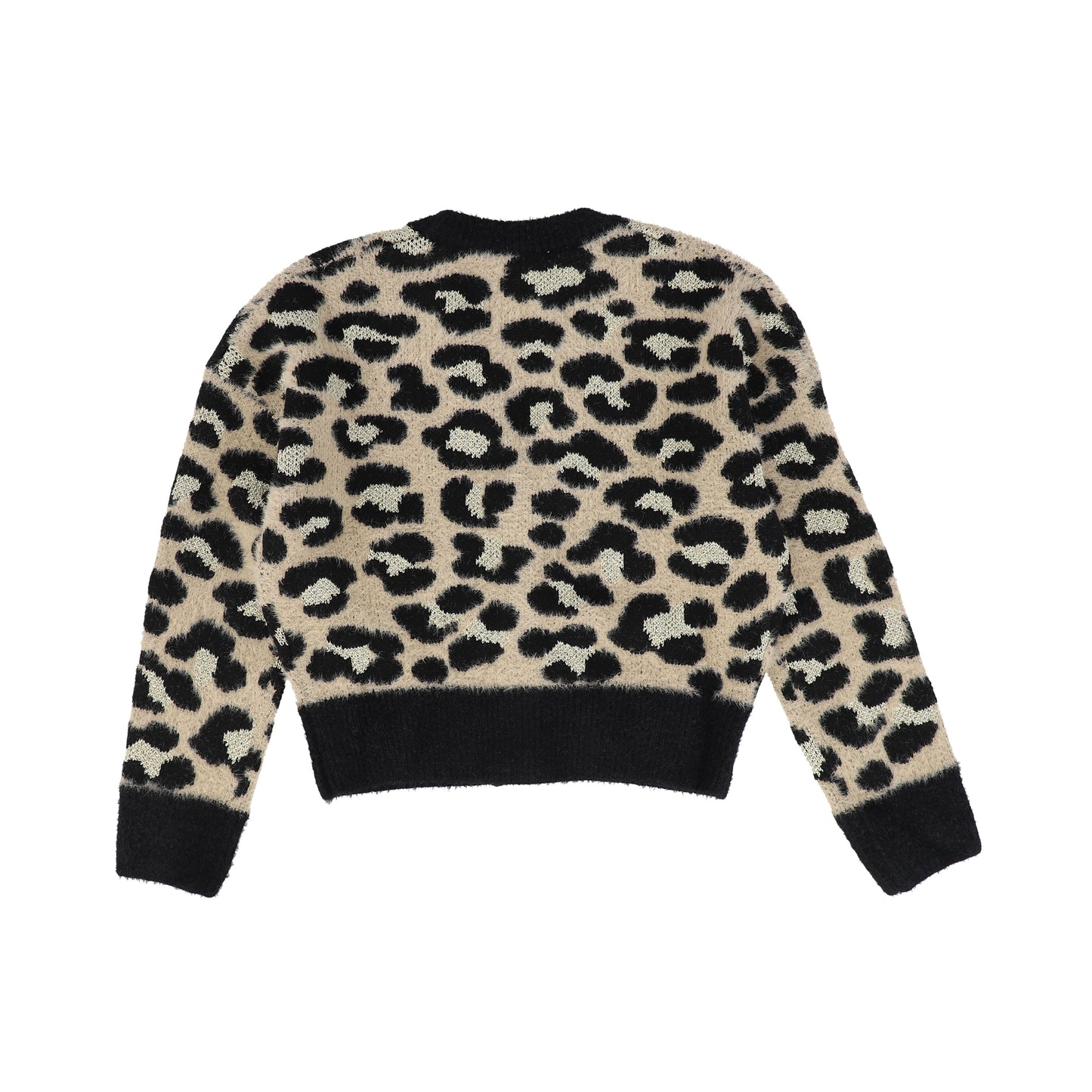 MICHAEL KORS ANIMAL PRINT KNITTED CARDIGAN