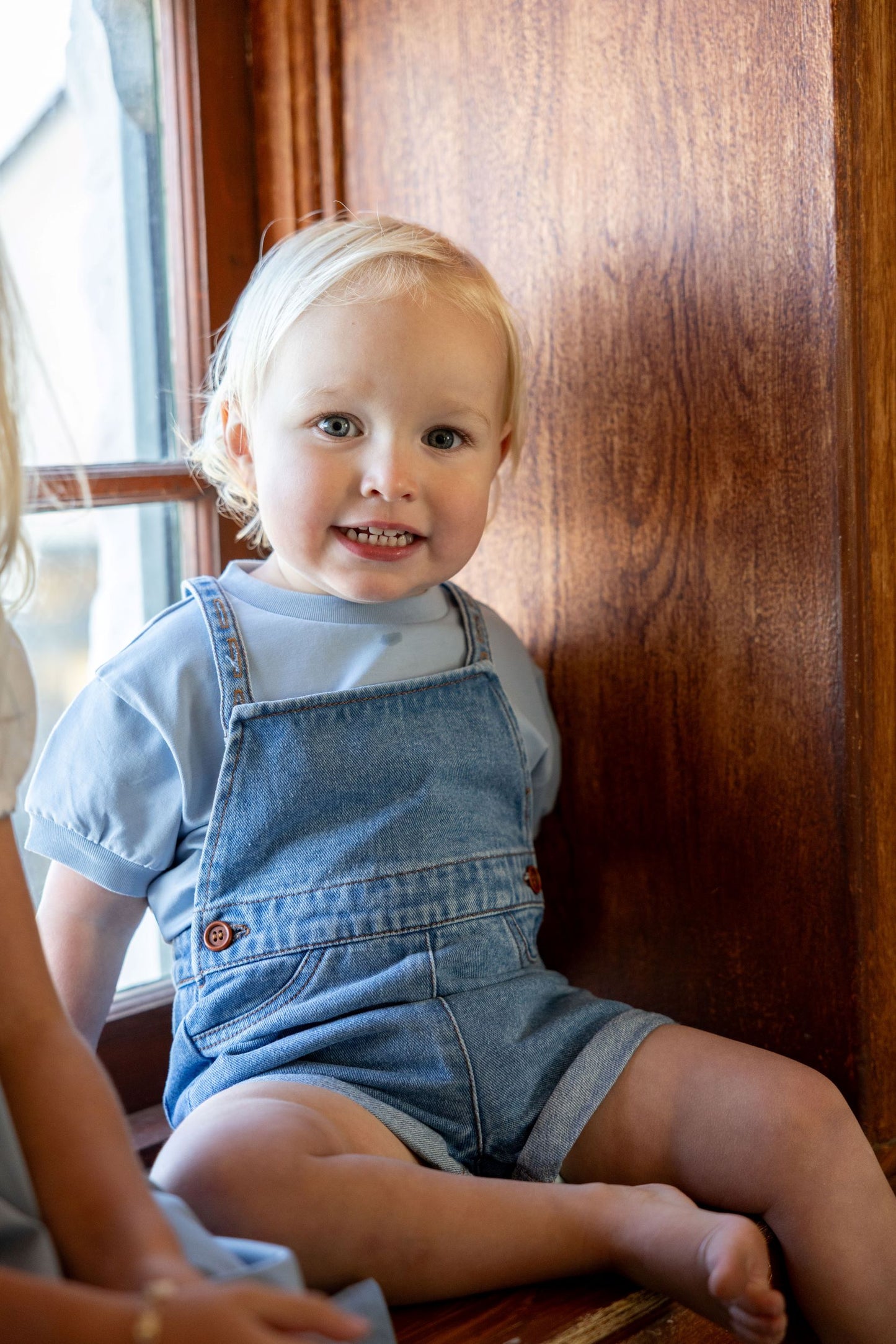RETRO KID DENIM OVERALLS