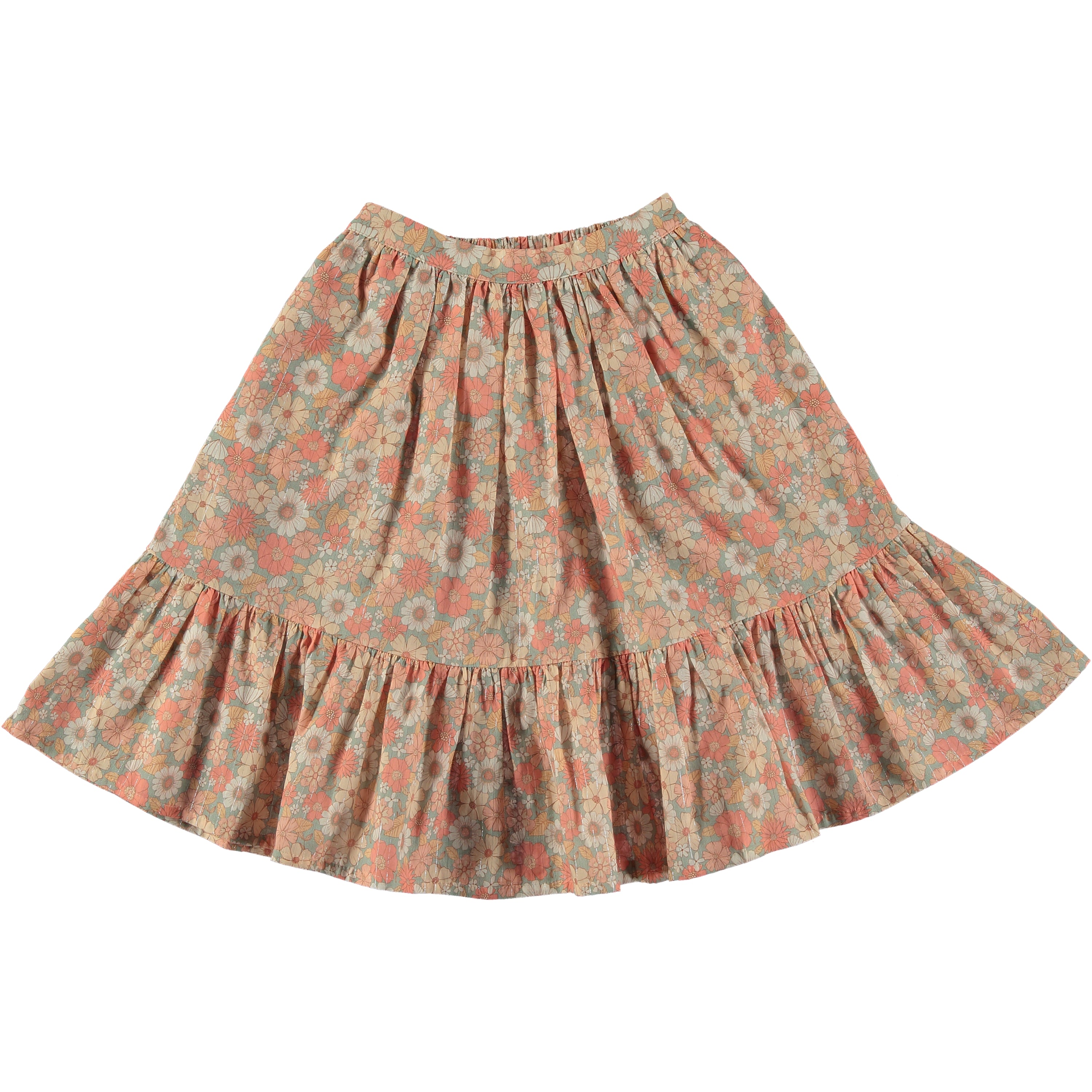 【送料無料 60'S・Vintage】RETRO FLOWER SKIRT Vintage Chic for Topvintage Flower Power Skirt in Black