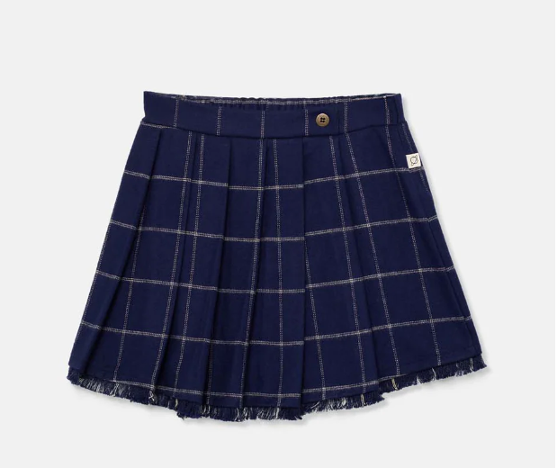 Plaid Flannel Skirt