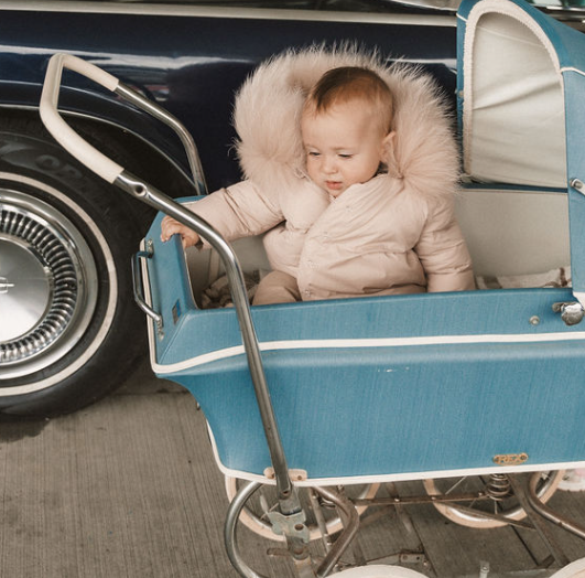 IBIS PALE PINK WRAP COAT
