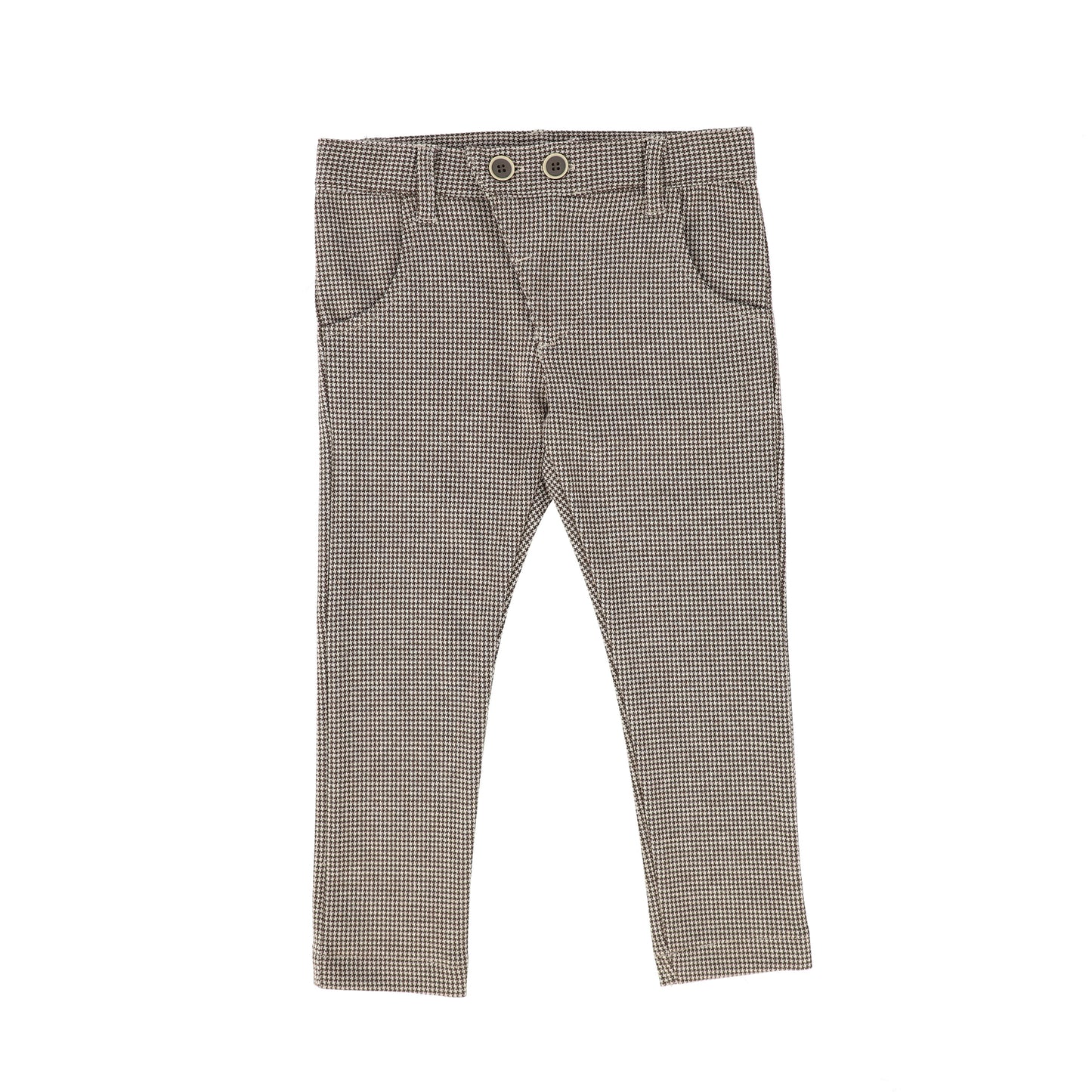 KIPP CHOCOLATE STRETCH PATTERN PANTS