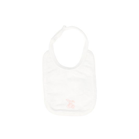 KIPP PINK TOILE PRINT BIB