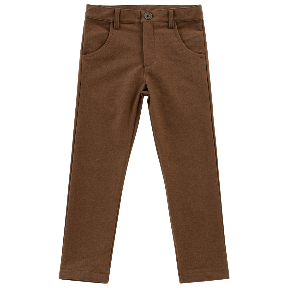 KIPP BROWN SLIM STRETCH PANTS