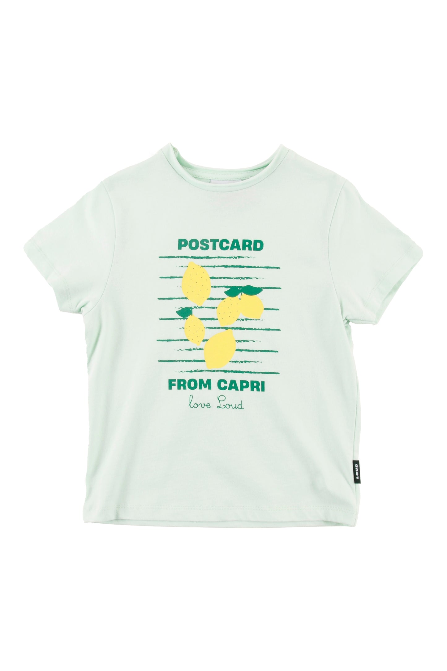 LOUD JADE/LEMON PRINT T-SHIRT