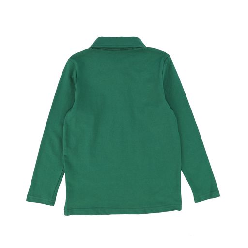 HARPER JAMES HUNTER GREEN LOGO POLO