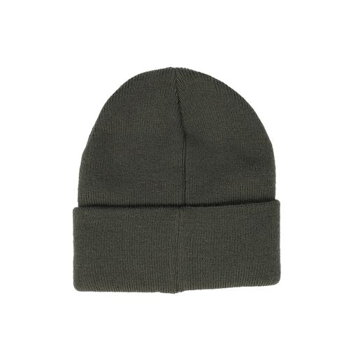 COLMAR OLIVE GREEN FRONT LABEL BEANIE