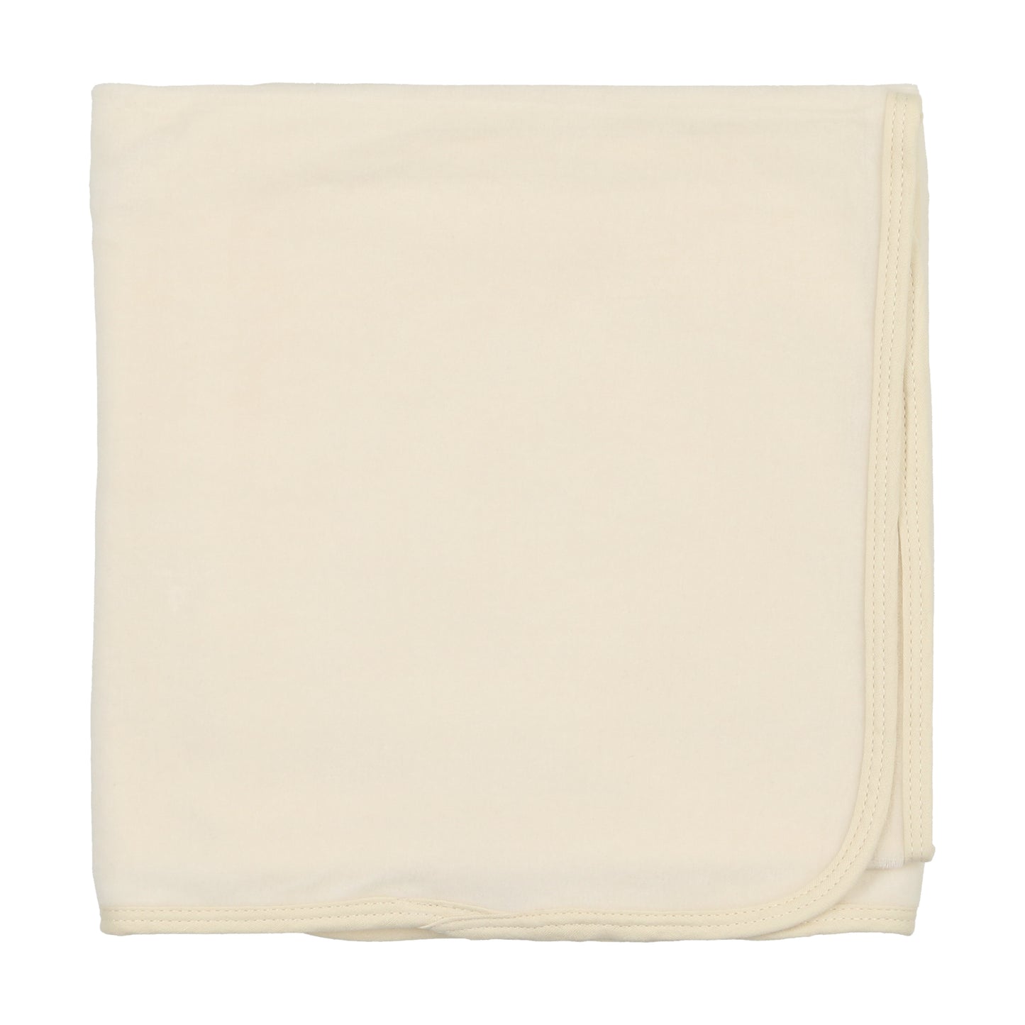 LILETTE IVORY VELOUR BLANKET