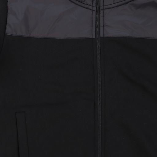 COLMAR BLACK STITCHED HOODED SWEATSHIRT