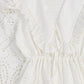 VENERA ARAPU WHITE EMROIDERED PUFF SLEEVE MAXI DRESS [FINAL SALE]