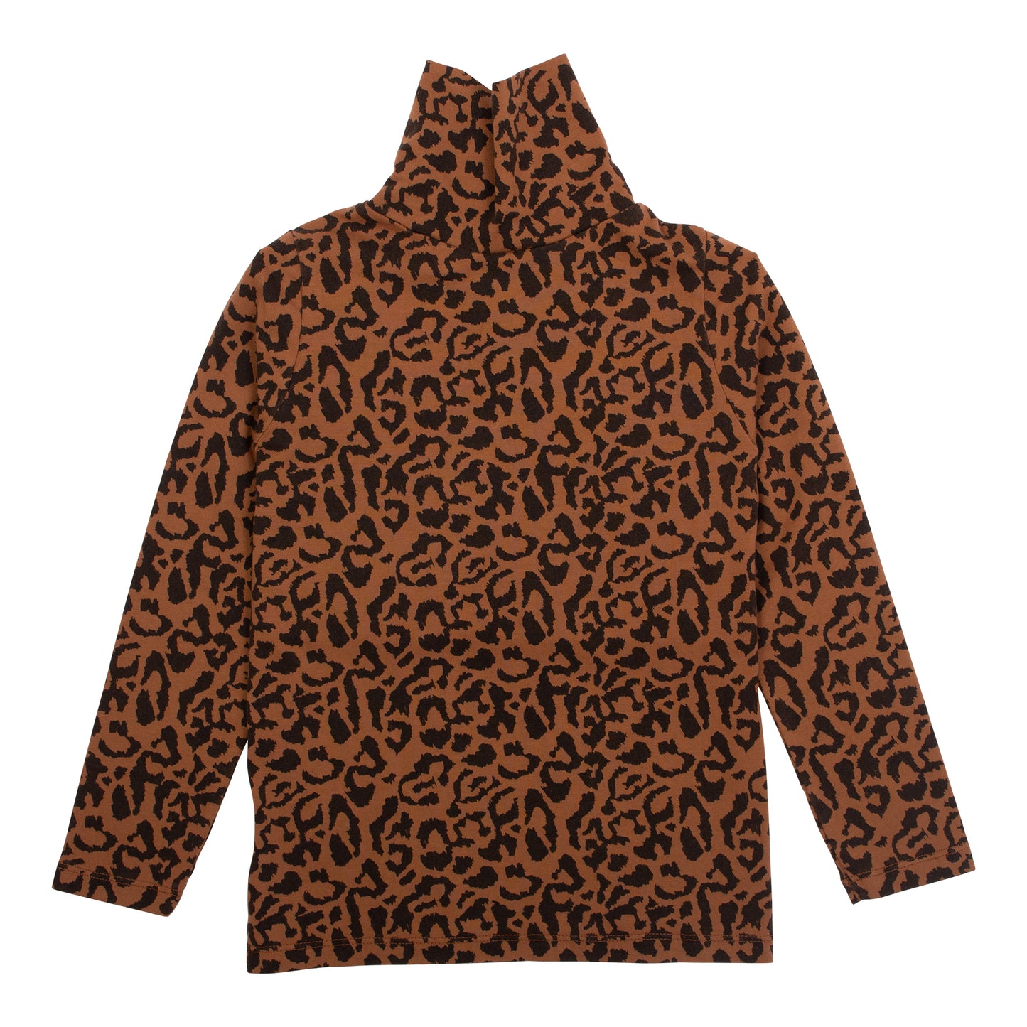 WYNKEN ANIMAL PRINT TURTLE NECK