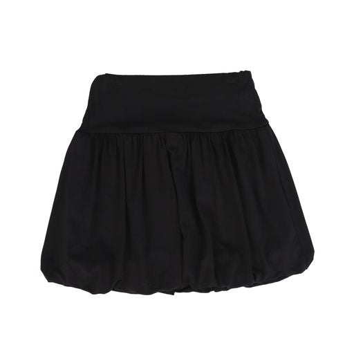 HELLO YELLOW BLACK BUBBLE SKIRT