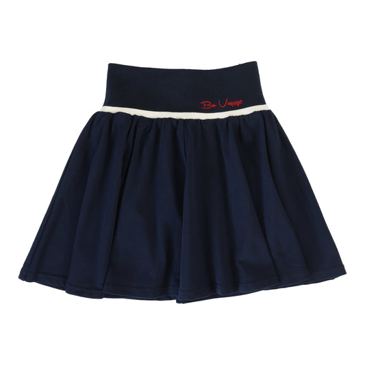 ANALOGIE NAVY BON VOYAGE SKIRT