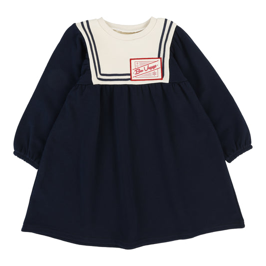 ANALOGIE NAVY BON VOYAGE DRESS
