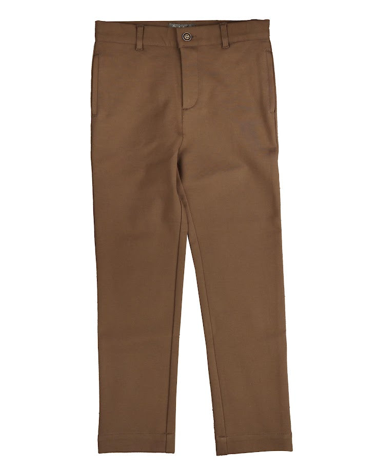 BELATI BROWN SLIM PANTS