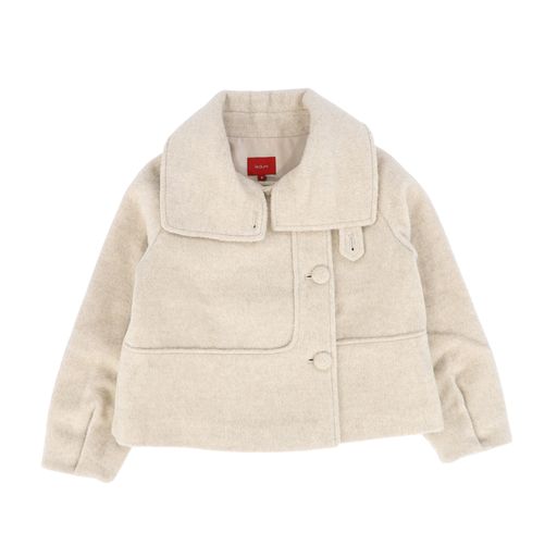 LEDUM BIEGE BUTTON JACKET