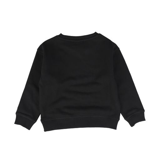 HUGO BLACK WHITE RED LOGO SWEATSHIRT