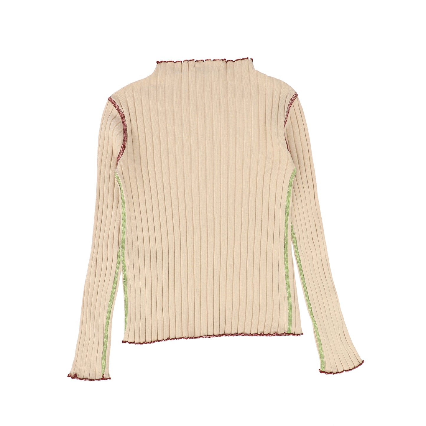BONNIE AND THE GANG BIEGE RIBBED TURTLENECK