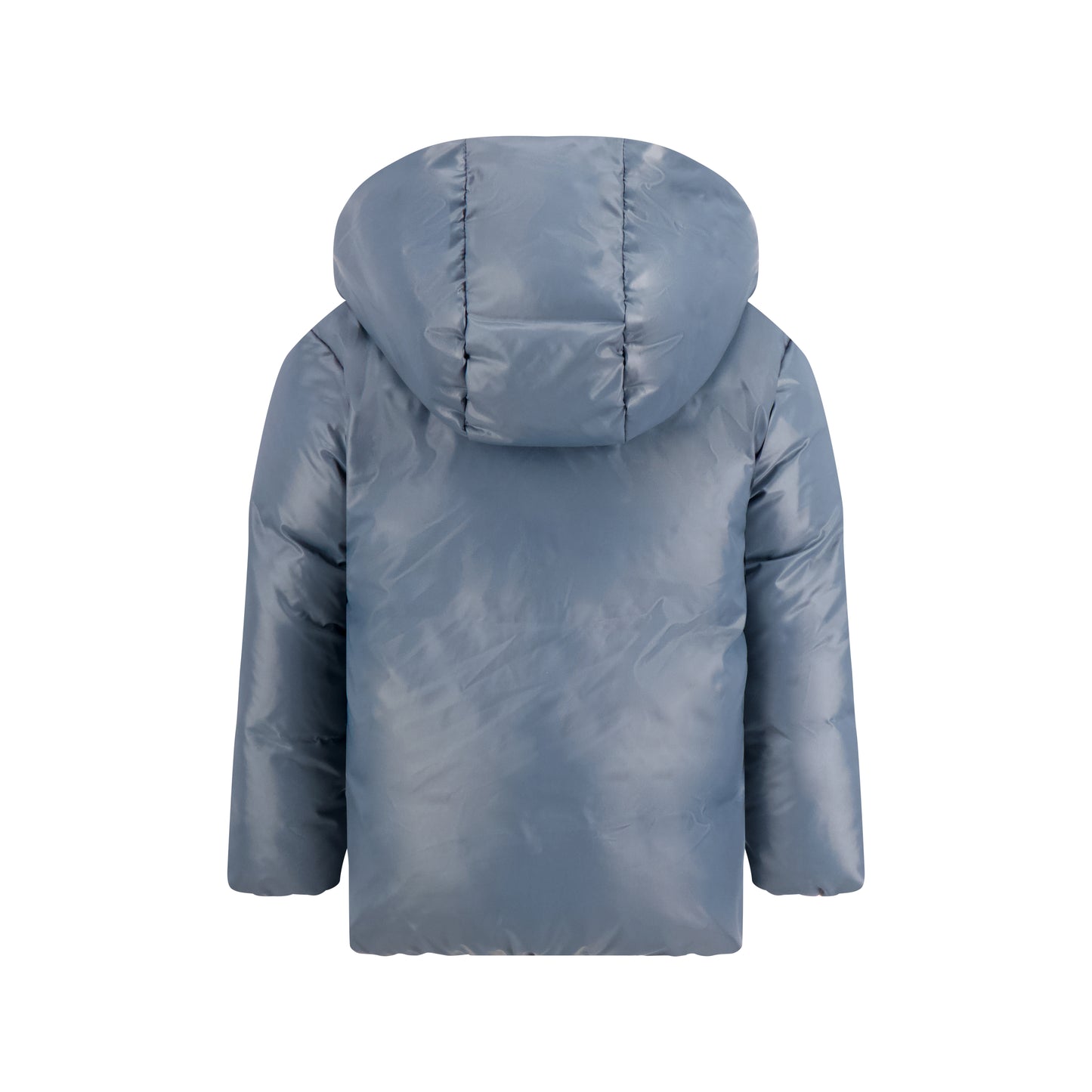 SCOTCH BONNET DUSTY BLUE BUTTON COAT
