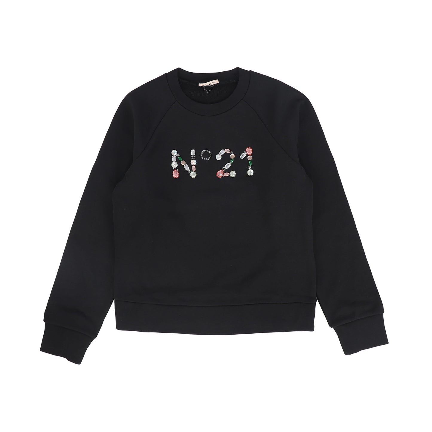 N21 BLACK LOGO SWEATSHIRT