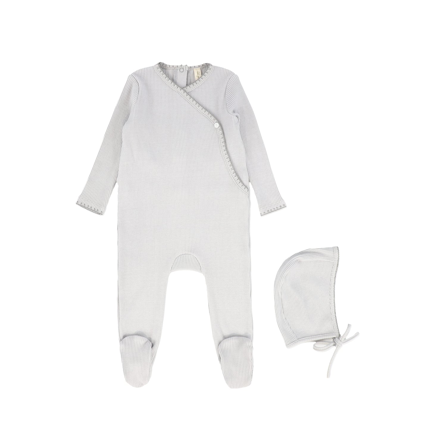 BEBE JOLEE CLOUDY BLUE WRAP STITCH FOOTIE