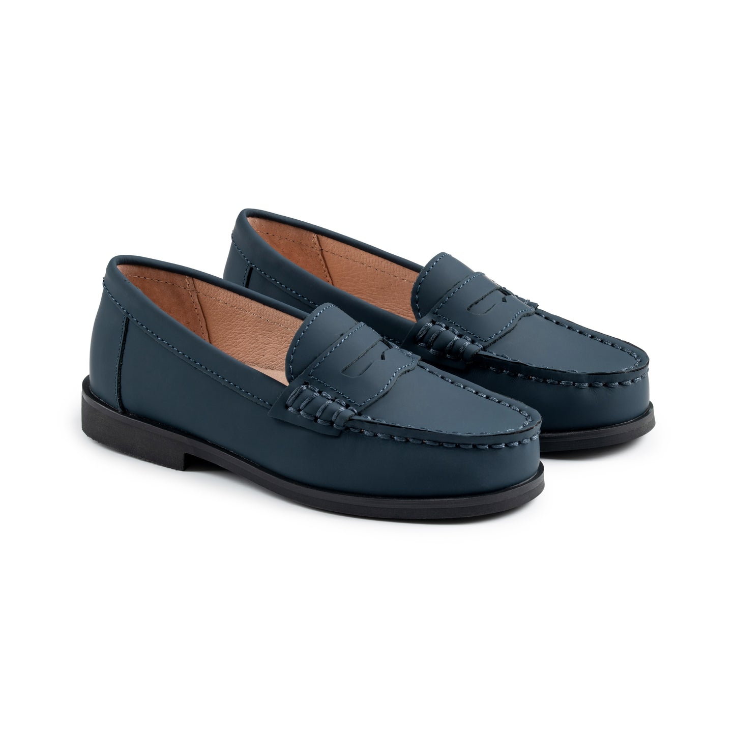 RAYBELLE BLUE CHUNKY PENNY LOAFER