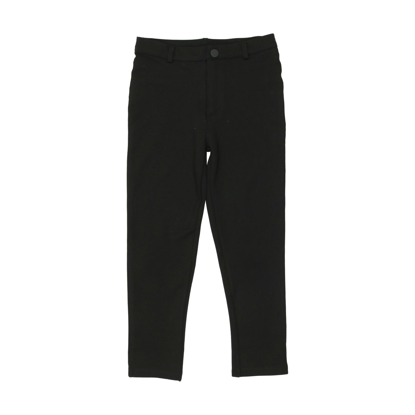 BOPOP BLACK KNIT STRETCH PANTS