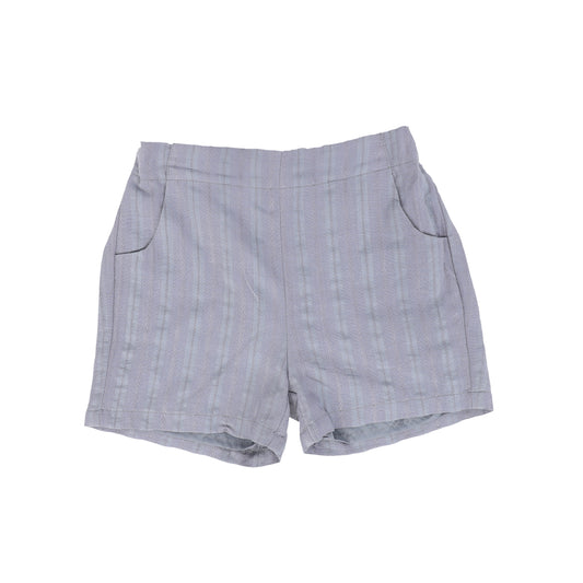 BAMBOO BLUE SOLID SHORTS [FINAL SALE]